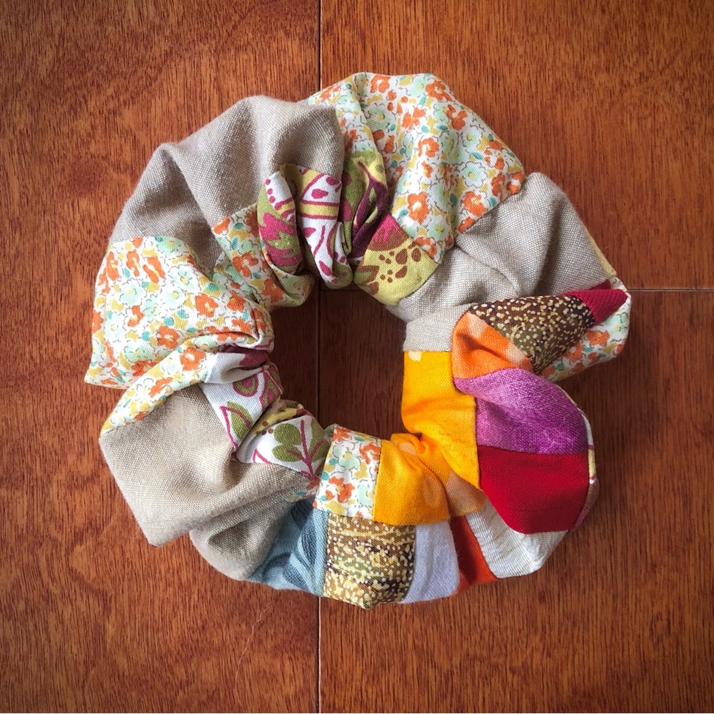 Handmade Quilted Scrunchie